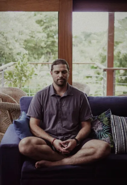 Professional branding photographer for yoga and meditation teachers